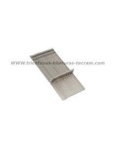 Outlet 50 Unidades Agujas Frontura Adicional Tricotosa Silver SR155