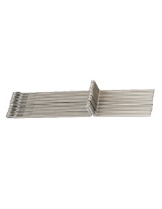 Outlet 20 Unidades Agujas Frontura Adicional Tricotosa Silver SR-860
